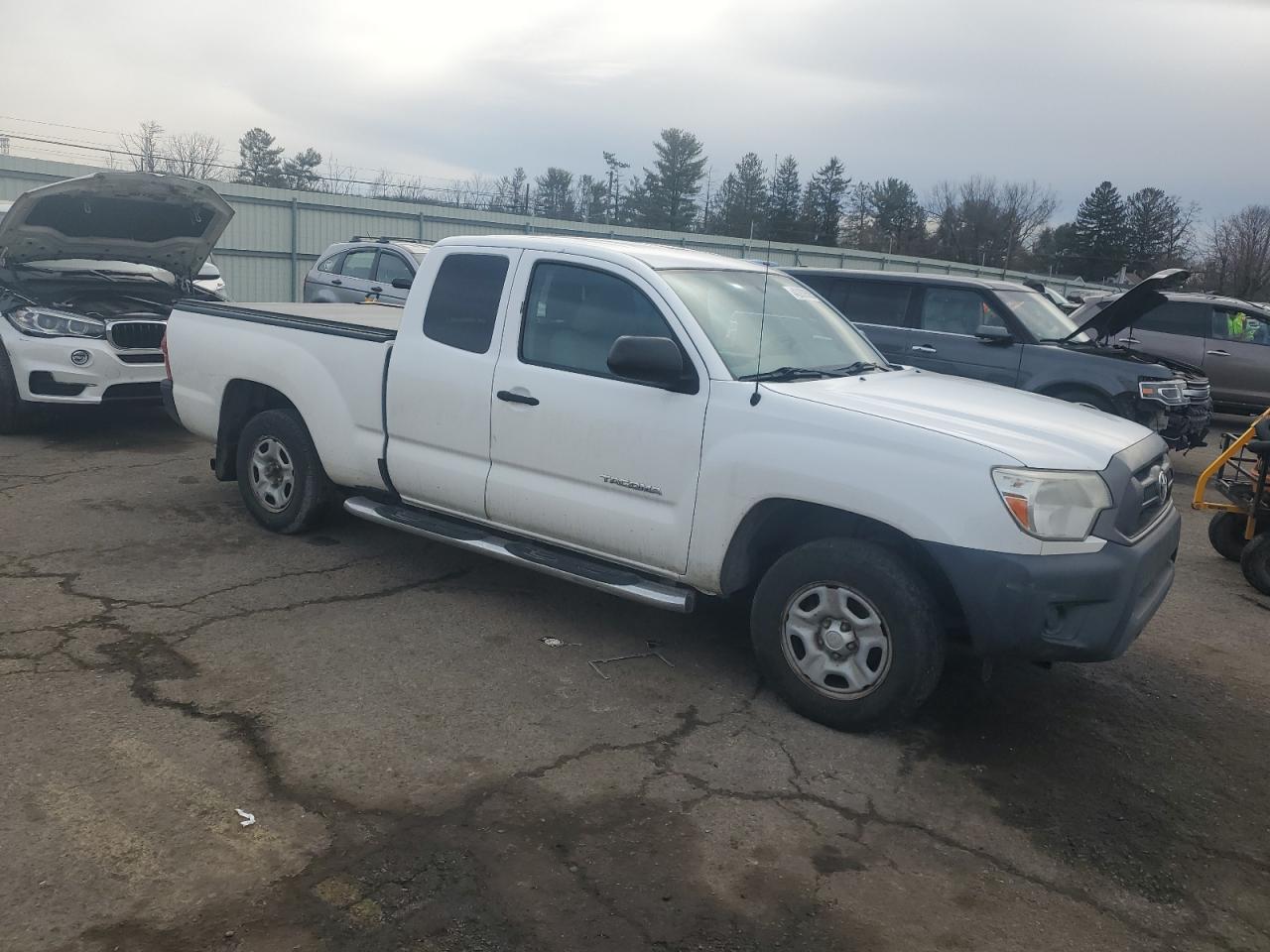 2014 Toyota Tacoma VIN 5TFTX4CN3EX042975 Copart auction photo, rear end damage thumbnail 4