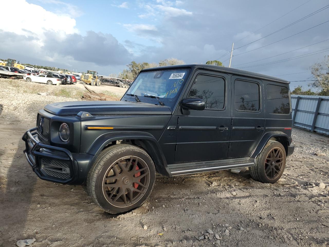 2020 Mercedes-Benz G-klasse VIN W1NYC7HJ4LX349439 - Copart auction photo