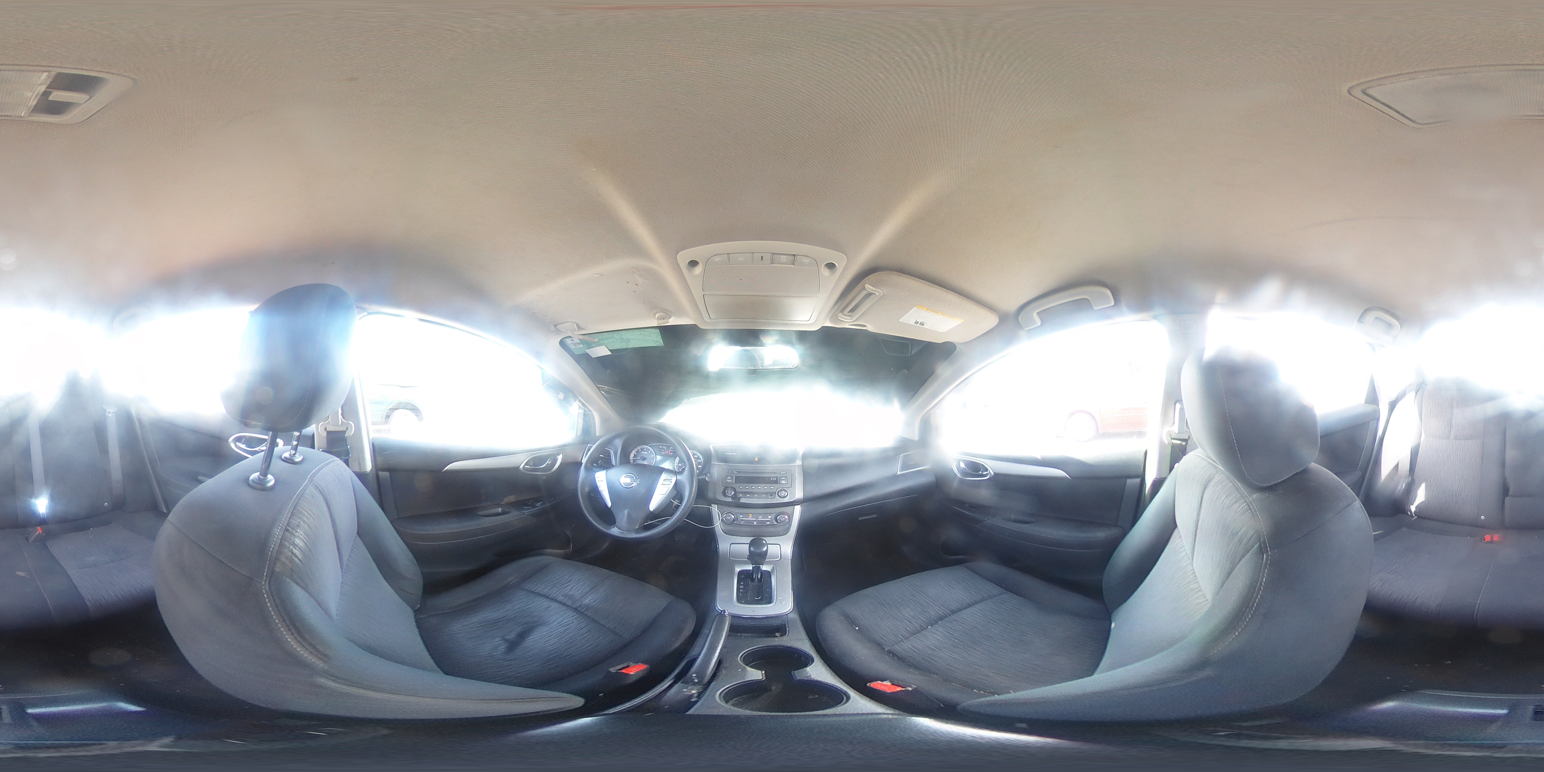 2014 Nissan Sentra VIN 3N1AB7AP4EL672353 Copart auction photo, all over / undercarriage damage thumbnail 13