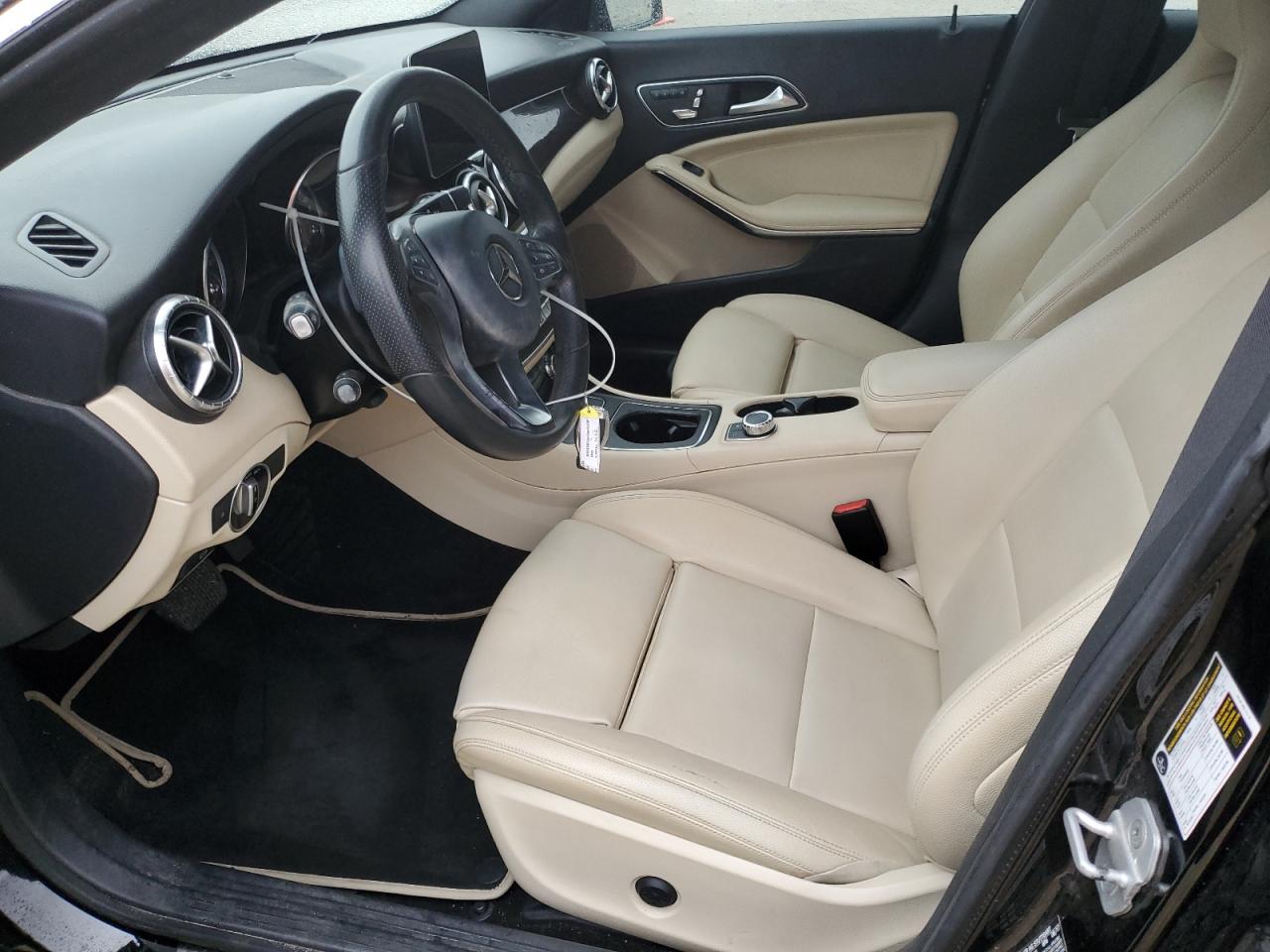 2018 Mercedes-Benz CLA-klasse VIN WDDSJ4EB2JN568820 Copart auction photo, front end damage thumbnail 7