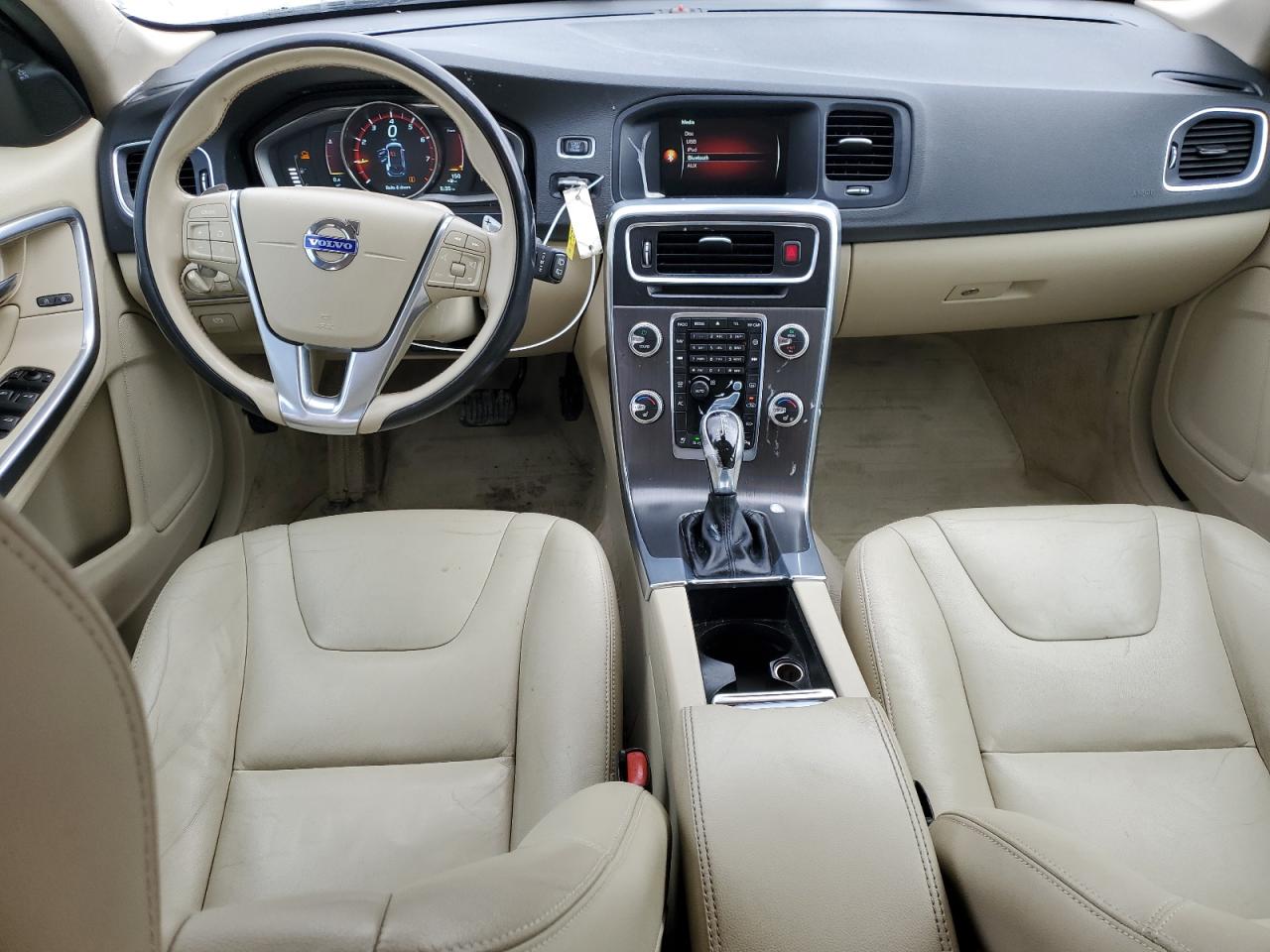 2015 Volvo V60 VIN YV140MEK0F1260723 Copart auction photo, front end damage thumbnail 8