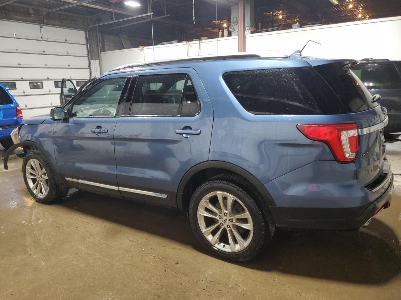 2018 Ford Explorer VIN 1FM5K8D85JGA80396 Copart auction photo, front end damage thumbnail 2