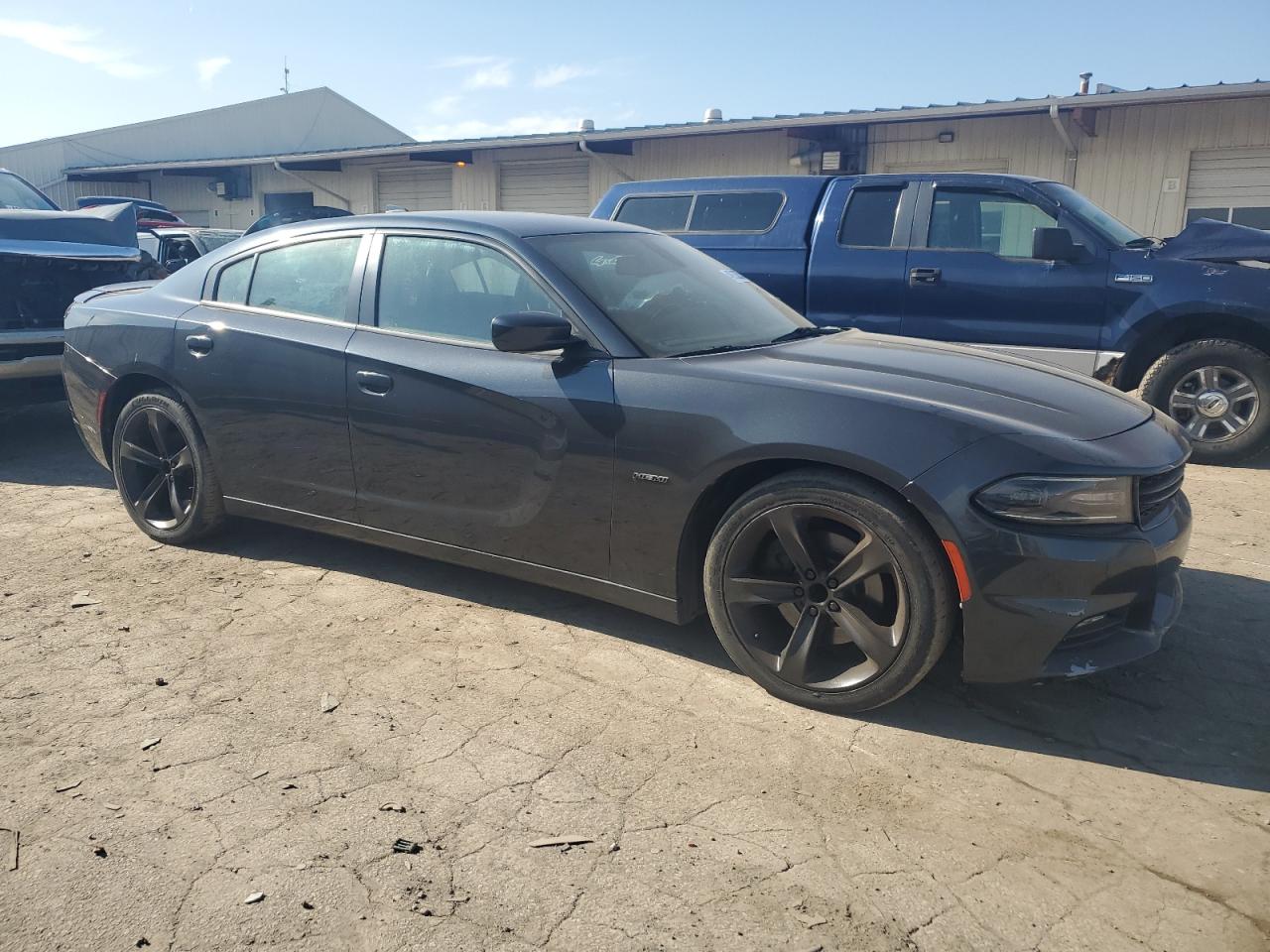 2017 Dodge Charger VIN 2C3CDXCT9HH528311 Copart auction photo, vandalism damage thumbnail 4