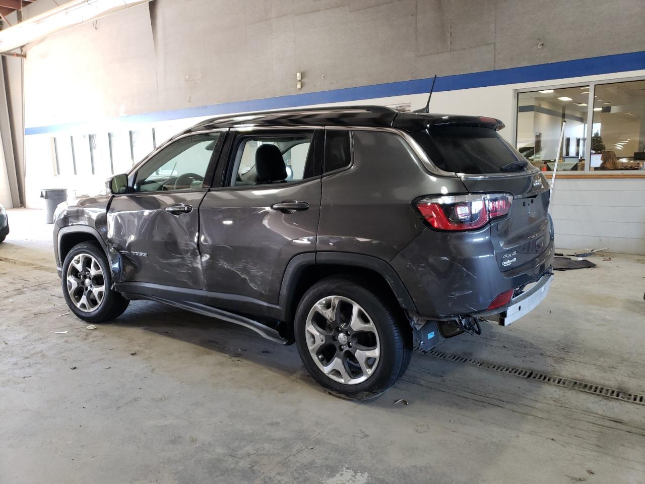 2017 Jeep Compass VIN 3C4NJDCB7HT636078 Copart auction photo, all over damage thumbnail 2