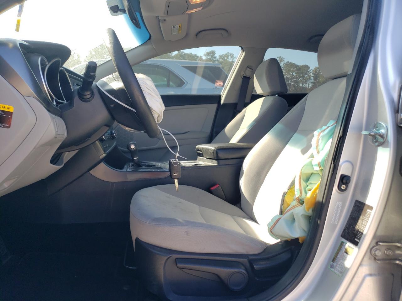 2014 KIA Optima VIN KNAGM4A72E5485366 Copart auction photo, front end / mechanical damage thumbnail 7