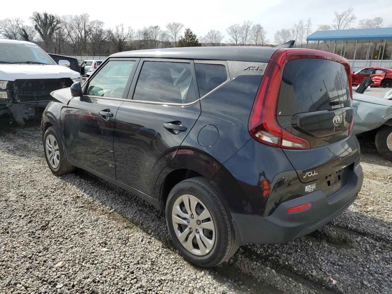 2020 KIA Soul VIN KNDJ23AU2L7703418 Copart auction photo, front end damage thumbnail 2