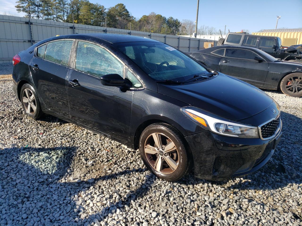 2018 KIA Forte VIN 3KPFL4A76JE178833 Copart auction photo, rear end / minor dent/scratches damage thumbnail 4