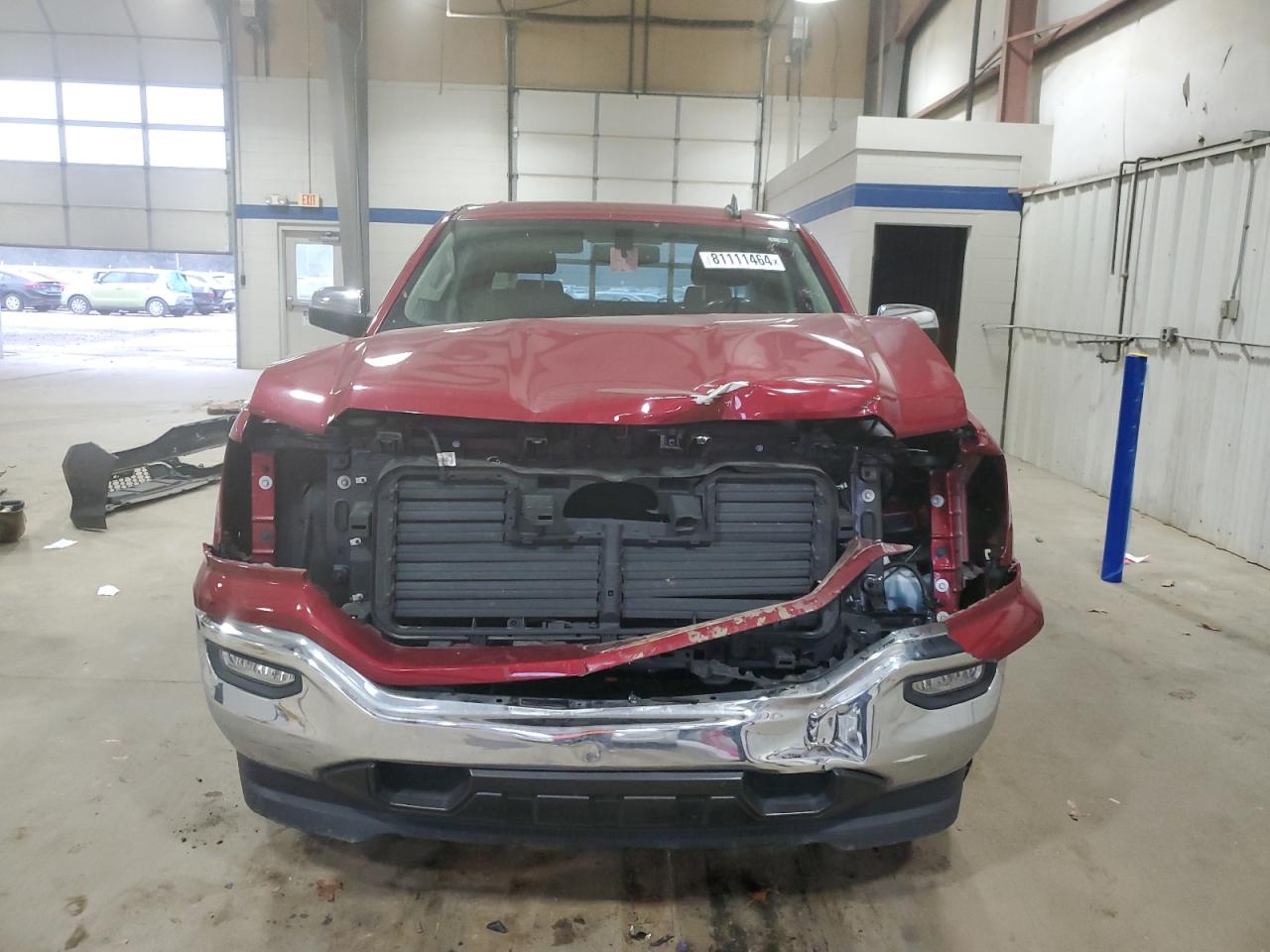 2018 GMC Sierra VIN 1GTR1NEC9JZ263122 Copart auction photo, side damage thumbnail 5