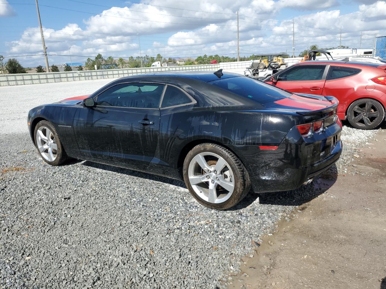 2012 Chevrolet Camaro VIN 2G1FC1E31C9146484 Copart auction photo, vandalism damage thumbnail 2