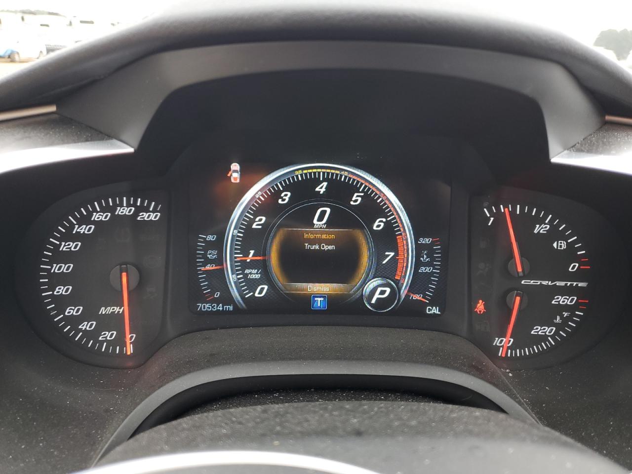 2017 Chevrolet Corvette VIN 1G1YK2D79H5104235 Copart auction photo, front end damage thumbnail 9