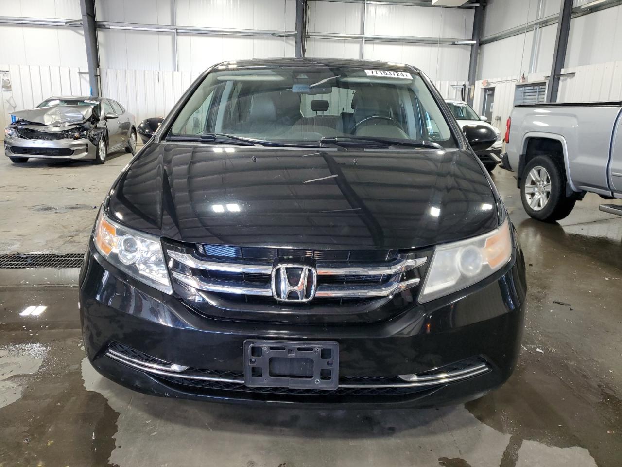 2014 Honda Odyssey VIN 5FNRL5H61EB031237 Copart auction photo, rear end damage thumbnail 5
