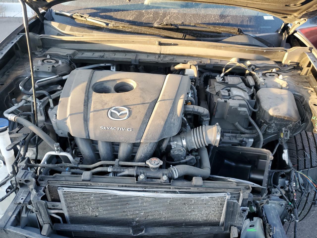 2021 Mazda CX-30 VIN 3MVDMBBL6MM234055 Copart auction photo, front end damage thumbnail 11