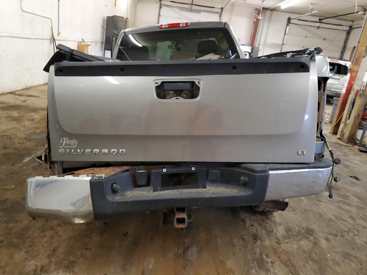 2007 Chevrolet Silverado VIN 1GCEK14C97Z535344 Copart auction photo, all over damage thumbnail 10