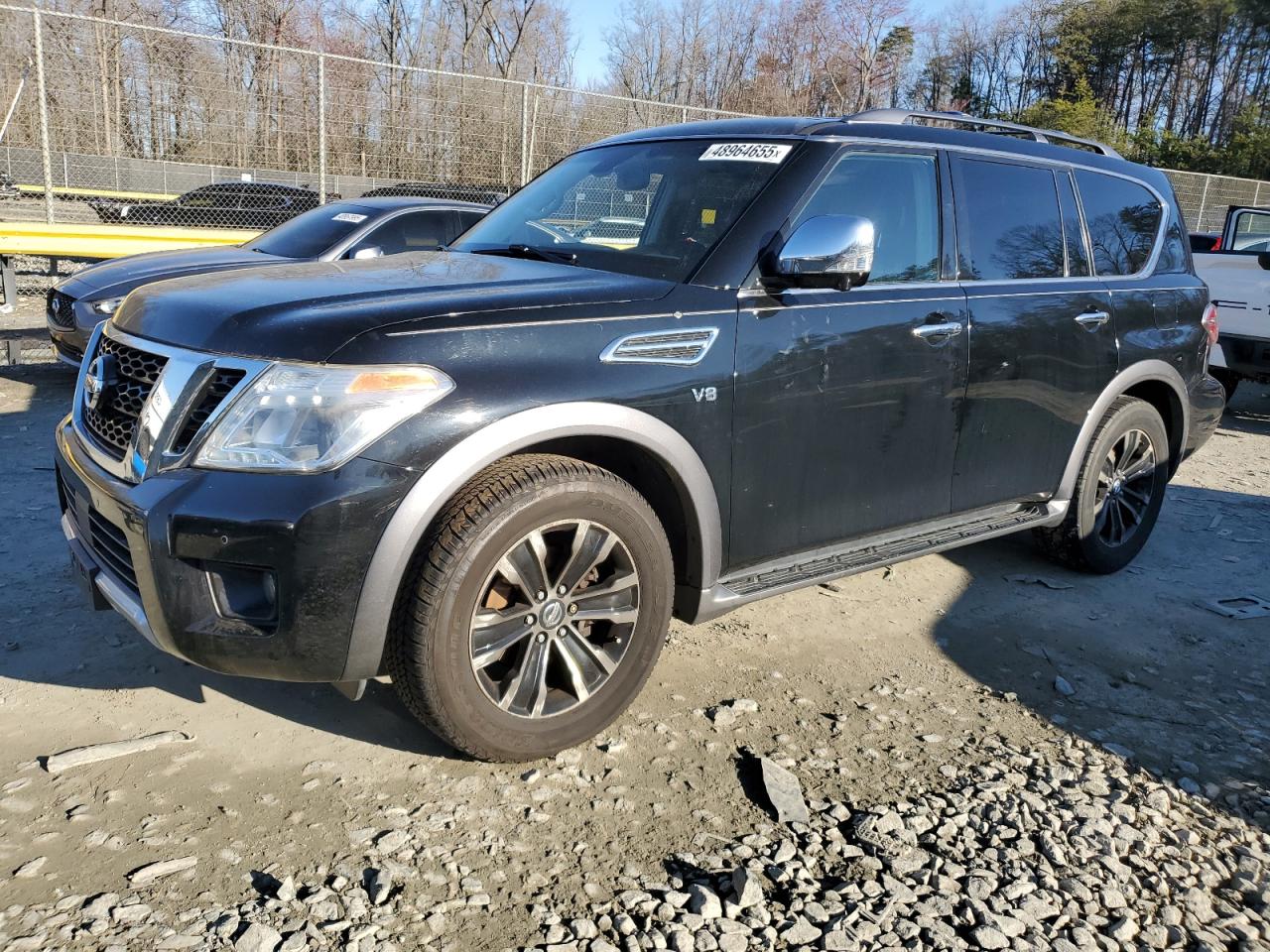 2017 Nissan Armada VIN JN8AY2NE1H9704006 - Copart auction photo