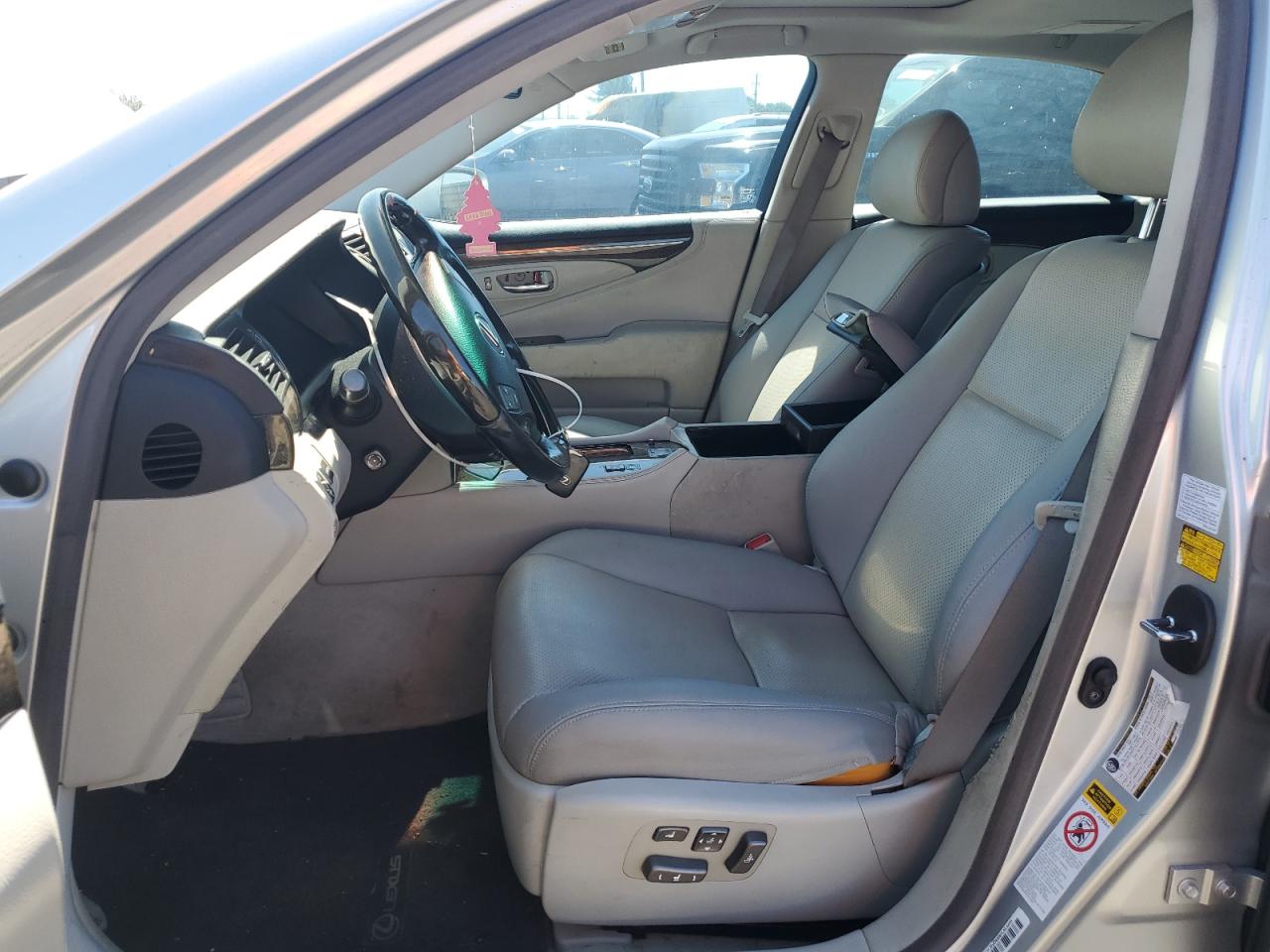 2008 Lexus LS VIN JTHBL46F785062205 Copart auction photo, mechanical / side damage thumbnail 7