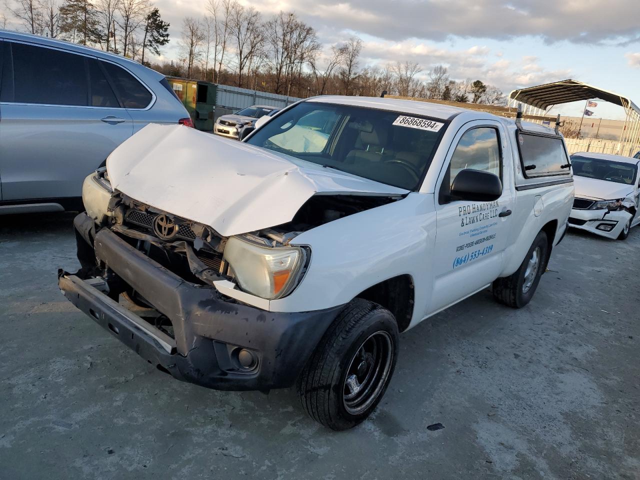 2014 Toyota Tacoma VIN 5TFNX4CN4EX036885