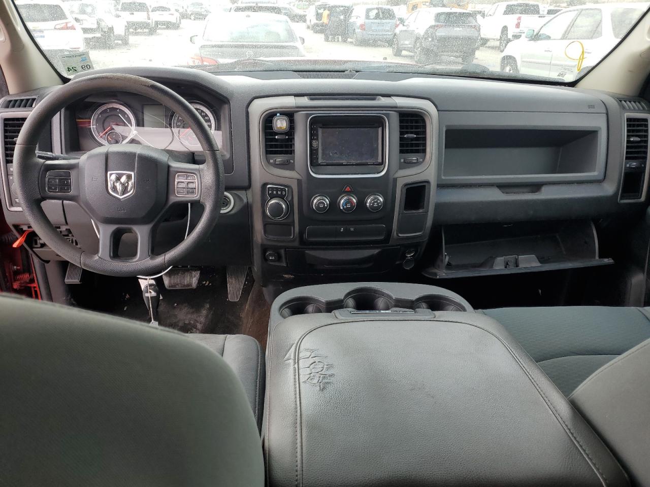 2014 RAM 1500 VIN 1C6RR6KT4ES449109 Copart auction photo, front end damage thumbnail 8