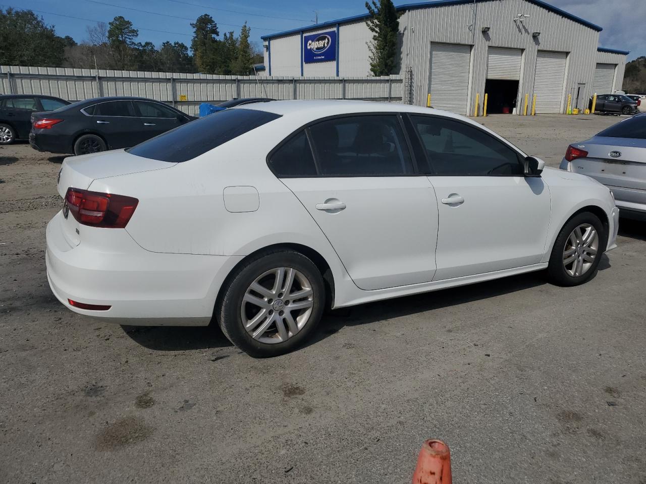 2018 Volkswagen Jetta VIN 3VW2B7AJ5JM204484 Copart auction photo, front end damage thumbnail 3
