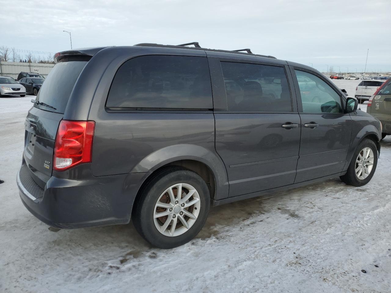 2015 Dodge Caravan VIN 2C4RDGBG6FR736258 Copart auction photo, front end / undercarriage damage thumbnail 3