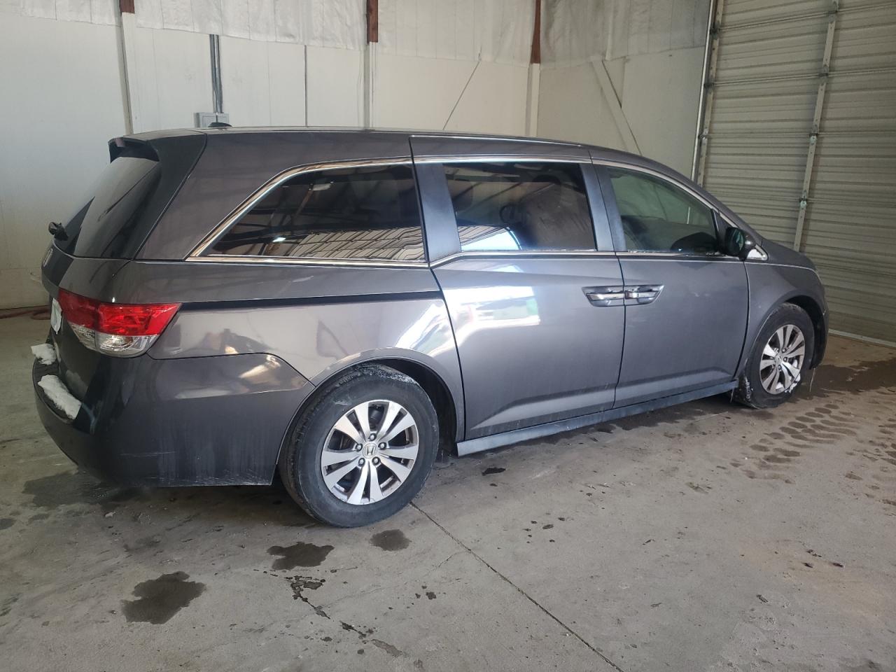 2015 Honda Odyssey VIN 5FNRL5H64FB051290 Copart auction photo, all over damage thumbnail 3
