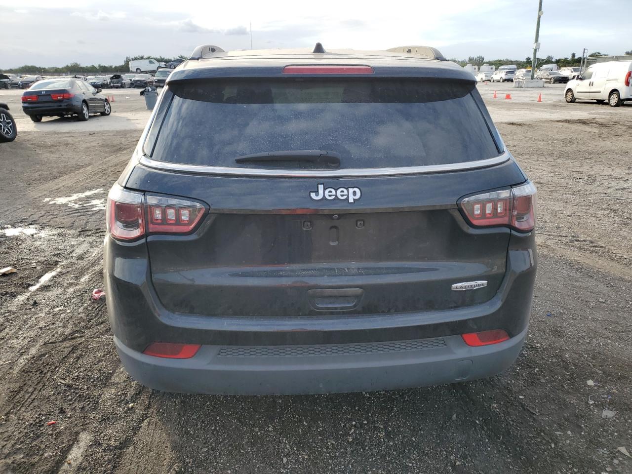 2019 Jeep Compass VIN 3C4NJCBB4KT636428 Copart auction photo, front end damage thumbnail 6