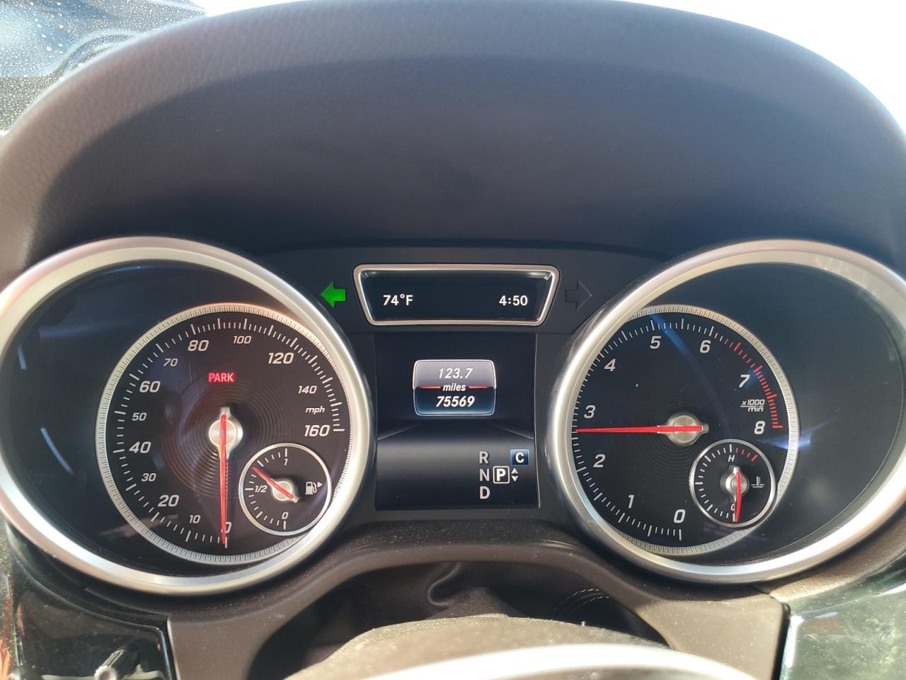 2017 Mercedes-Benz GLE VIN 4JGDA5HB1HA917919 Copart auction photo, rear end damage thumbnail 9