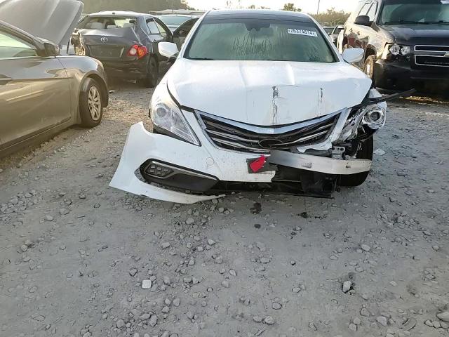 2017 Hyundai Azera VIN KMHFH4JG8HA586583 Copart auction photo, front end / rear end damage thumbnail 11