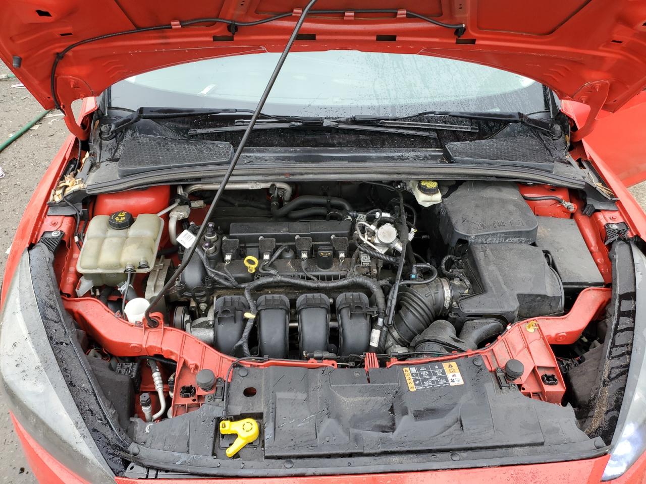 2017 Ford Focus VIN 1FADP3M24HL256541 Copart auction photo, front end damage thumbnail 11