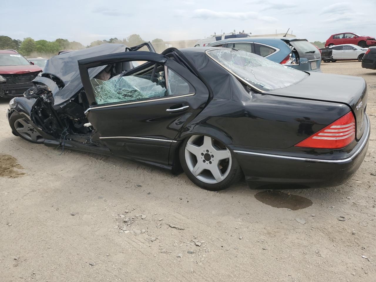 2004 Mercedes-Benz S-klasse VIN WDBNG70J94A416694 Copart auction photo, all over damage thumbnail 2