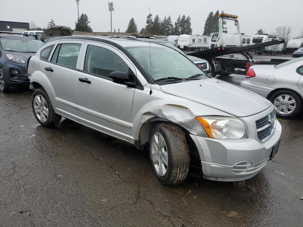 2007 Dodge Caliber VIN 1B3HB48B27D565123 Copart auction photo, all over damage thumbnail 4