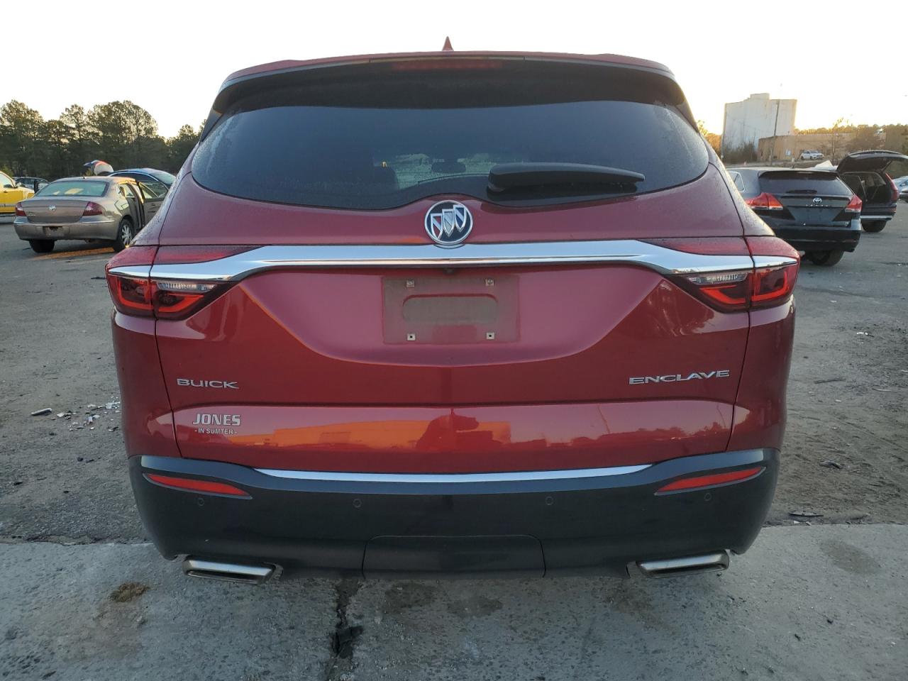 2018 Buick Enclave VIN 5GAERBKW3JJ257935 Copart auction photo, front end damage thumbnail 6