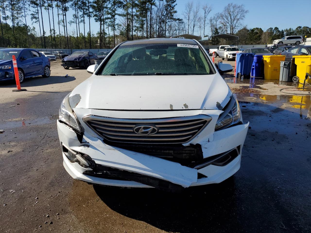 2017 Hyundai Sonata VIN 5NPE24AFXHH526094 Copart auction photo, front end damage thumbnail 5