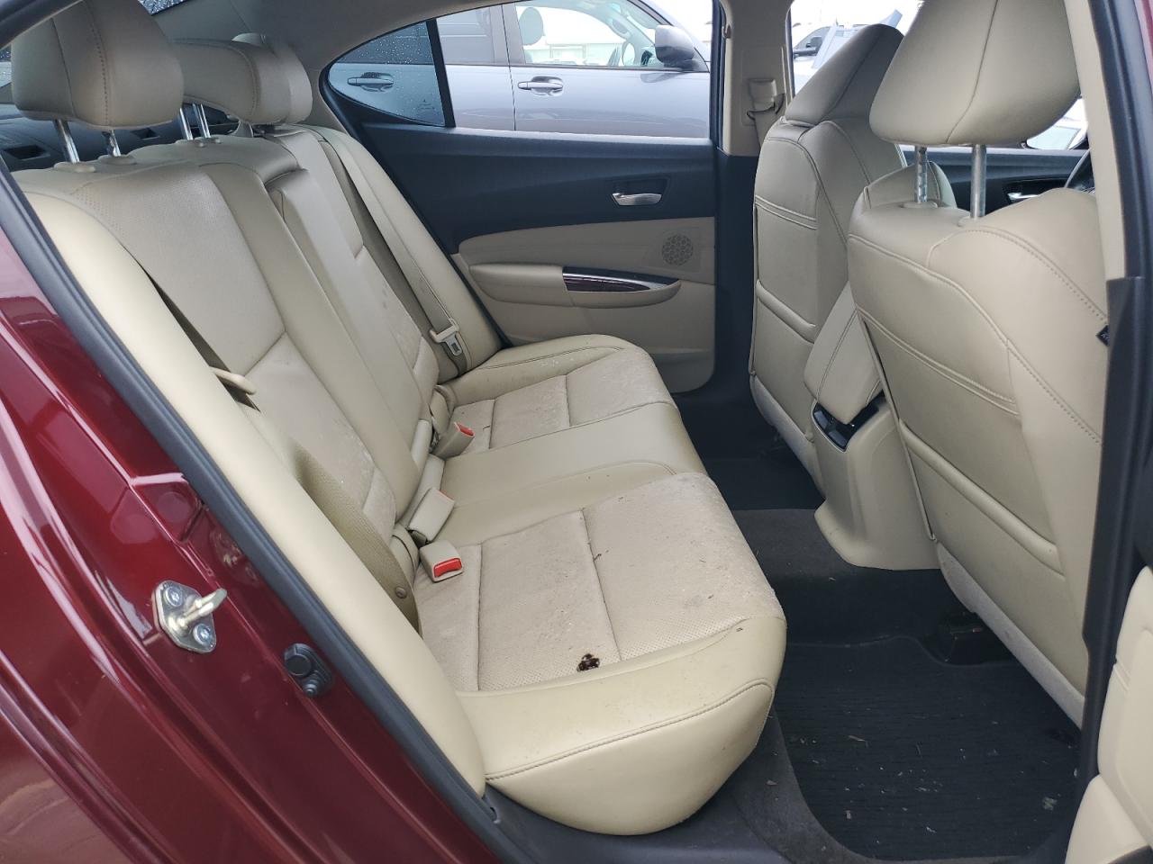 2016 Acura TLX VIN 19UUB1F56GA014219 Copart auction photo, water/flood damage thumbnail 10