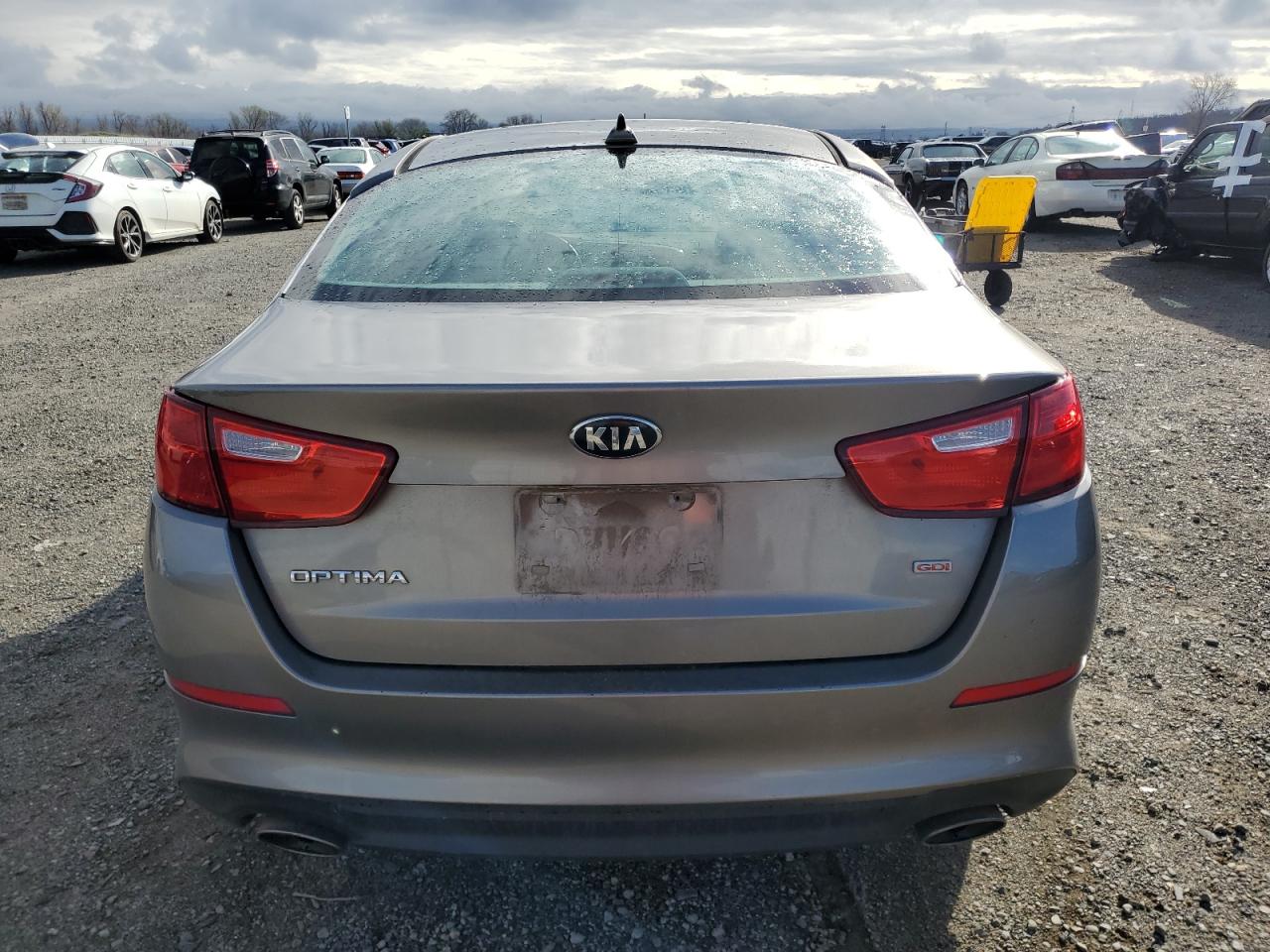 2015 KIA Optima VIN 5XXGM4A79FG431899 Copart auction photo, front end damage thumbnail 6