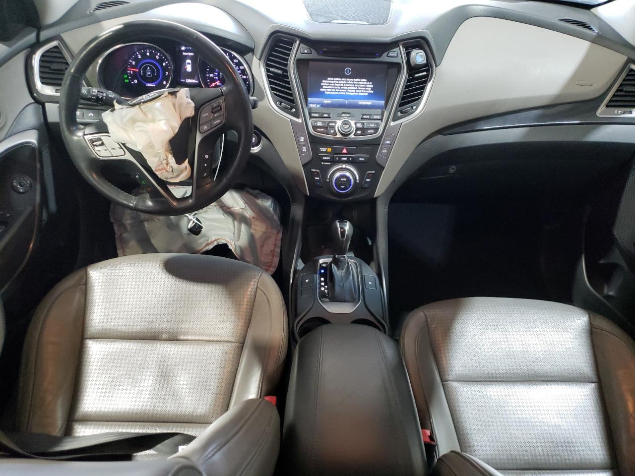 2013 Hyundai Santa Fe VIN 5XYZU3LB9DG013162 Copart auction photo, front end damage thumbnail 8