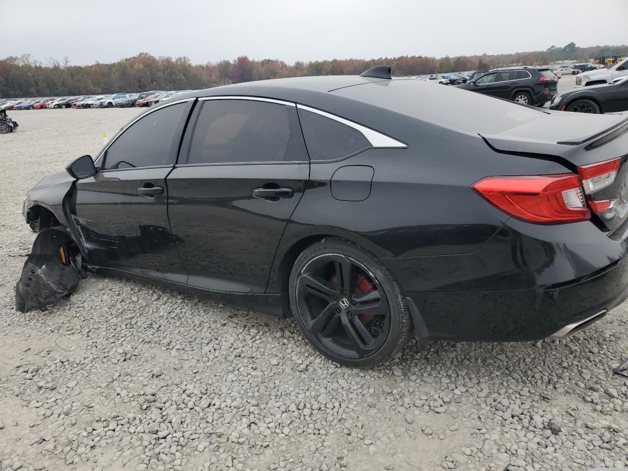 2018 Honda Accord VIN 1HGCV1F38JA198569 Copart auction photo, front end damage thumbnail 2