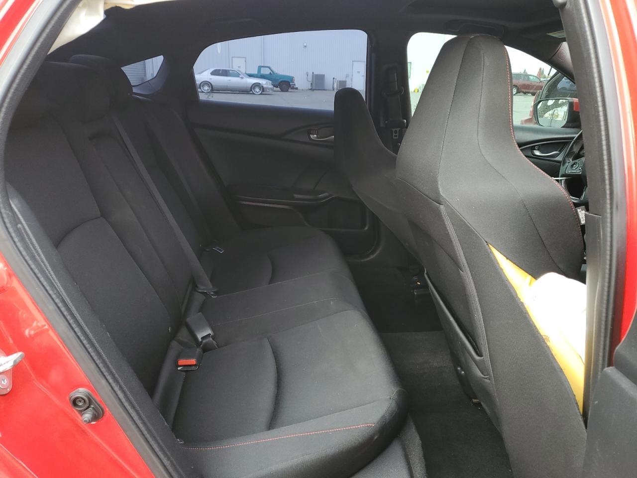 2017 Honda Civic VIN 2HGFC1E58HH701860 Copart auction photo, rear end damage thumbnail 10