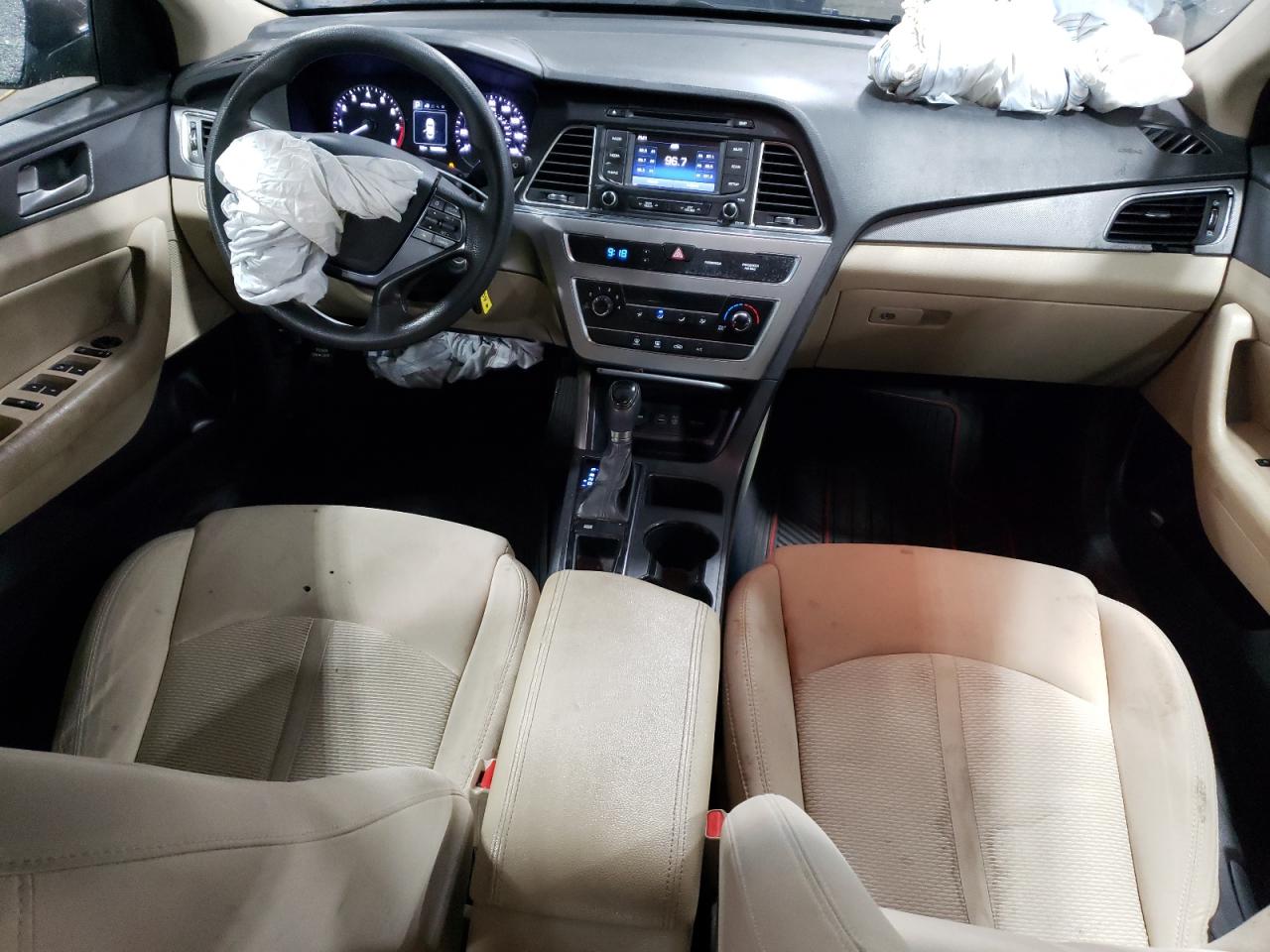 2015 Hyundai Sonata VIN 5NPE24AF0FH234645 Copart auction photo, front end damage thumbnail 8