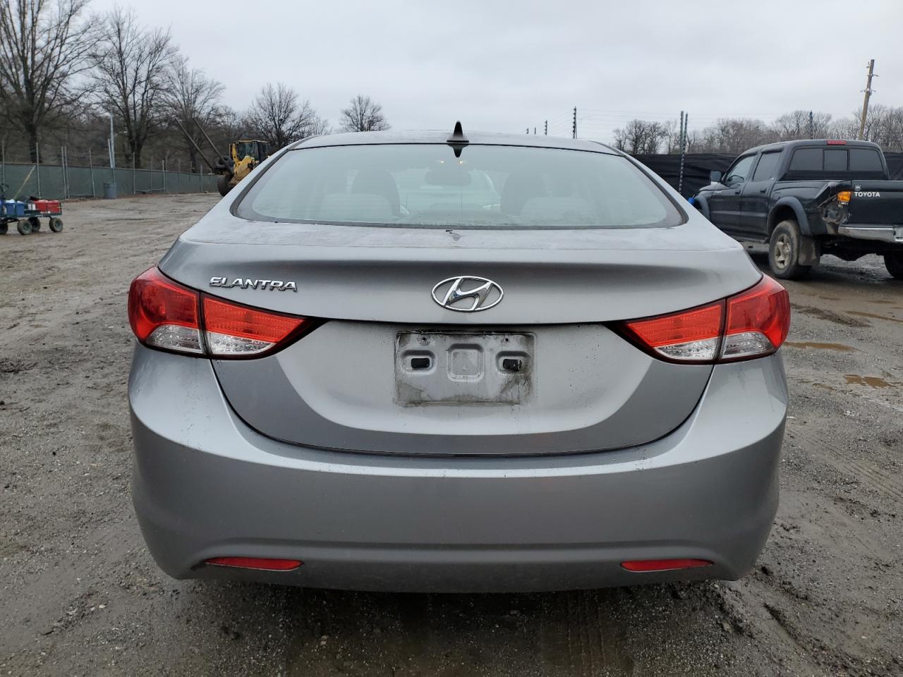 2012 Hyundai Elantra VIN KMHDH4AE2CU433033 Copart auction photo, minor dent/scratches damage thumbnail 6