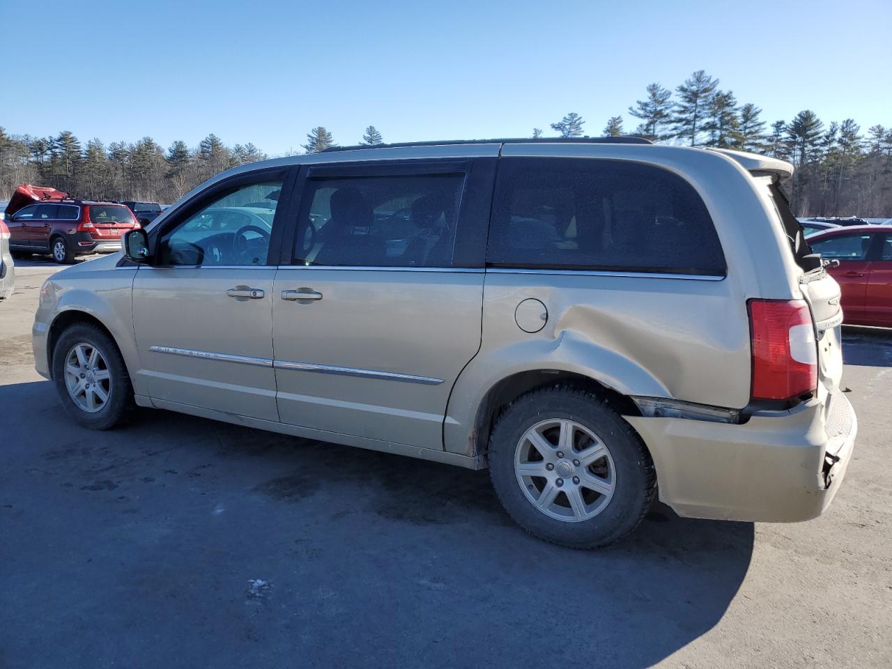 2011 Chrysler Town & Country VIN 2A4RR5DG9BR798955 Copart auction photo, rear end / side damage thumbnail 2