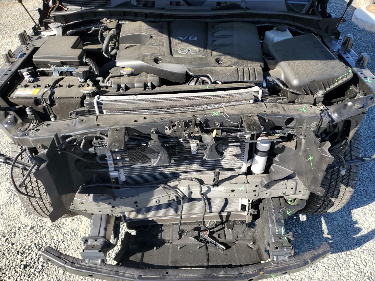 2024 Infiniti QX80 VIN JN8AZ2BE4R9326458 Copart auction photo, front end damage thumbnail 12