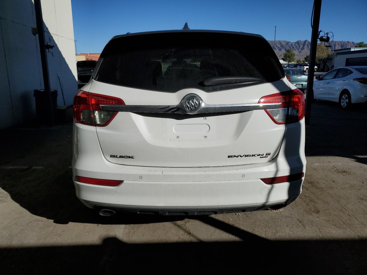 2017 Buick Envision VIN LRBFXFSX9HD050515 Copart auction photo, front end / side damage thumbnail 6