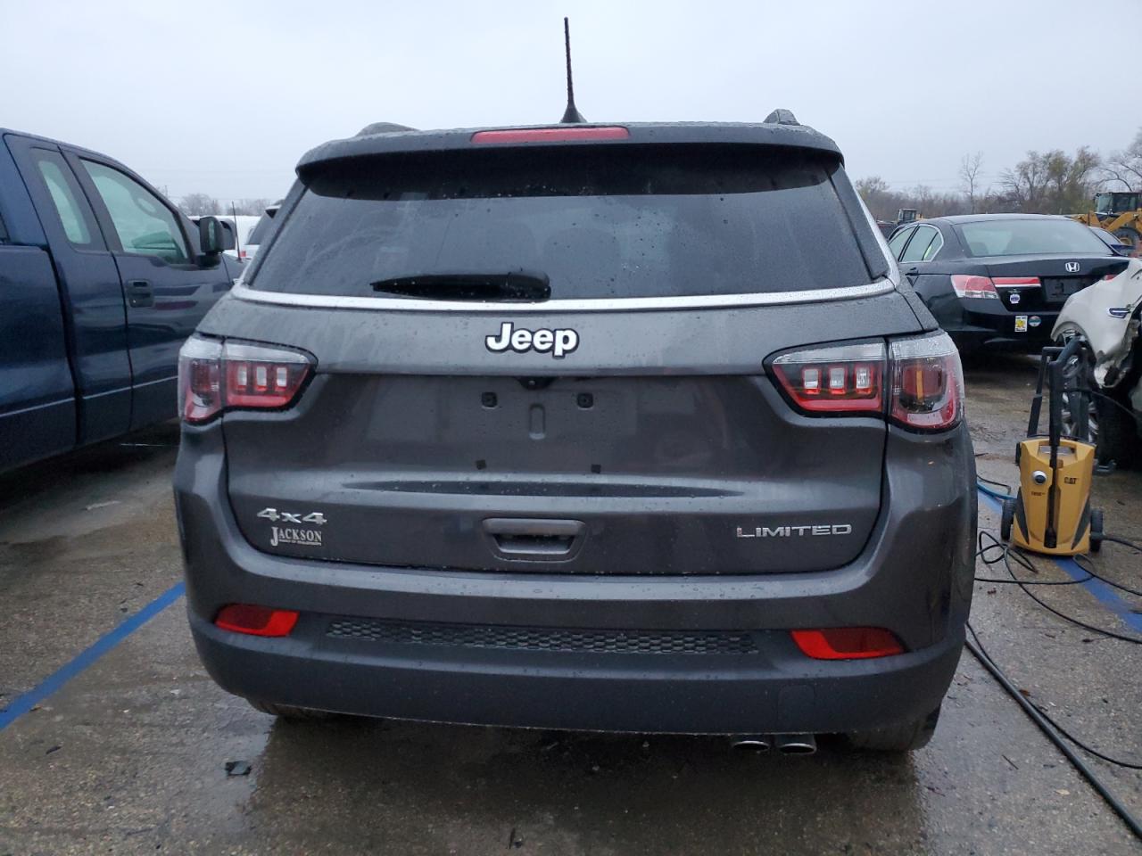 2022 Jeep Compass VIN 3C4NJDCB3NT170791 Copart auction photo, front end / side damage thumbnail 6