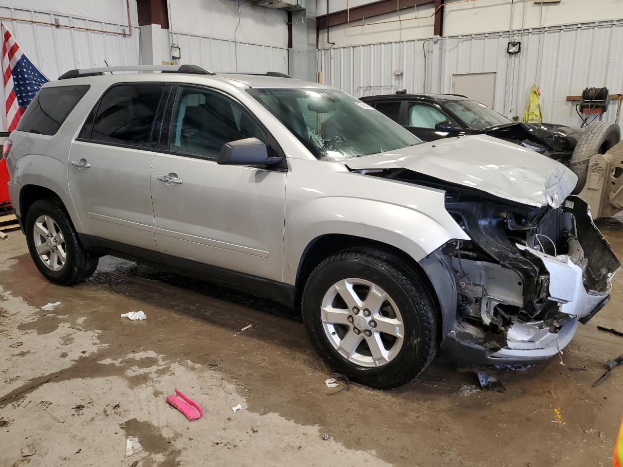 2014 GMC Acadia VIN 1GKKRPKD5EJ329676 Copart auction photo, front end damage thumbnail 4