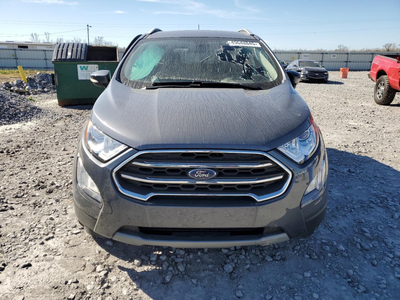 2021 Ford EcoSport VIN MAJ6S3KL6MC439615 Copart auction photo, side damage thumbnail 5
