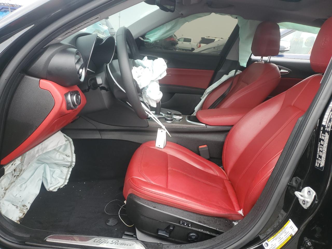 2021 Alfa Romeo Giulia VIN ZARFANBN3M7644625 Copart auction photo, front end / rear end damage thumbnail 7