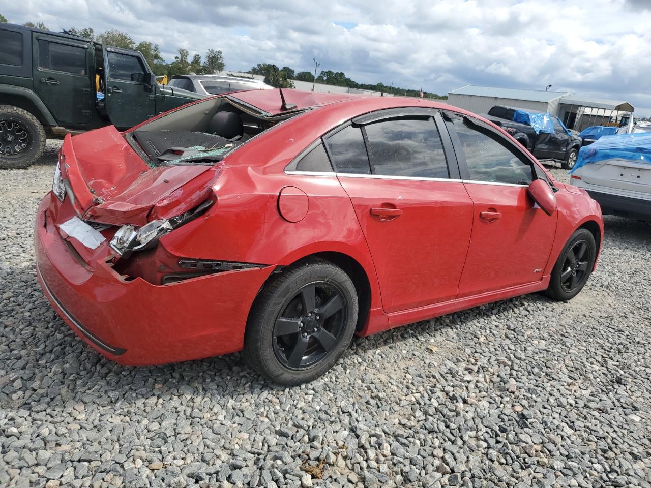 2012 Chevrolet Cruze VIN 1G1PF5SCXC7133497 Copart auction photo, all over damage thumbnail 3