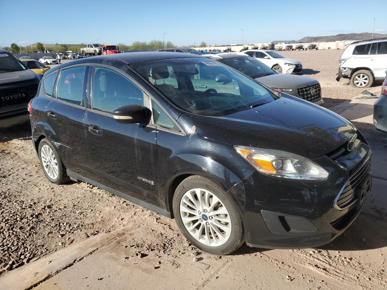 2017 Ford C-MAX VIN 1FADP5AU7HL118946 Copart auction photo, side damage thumbnail 4