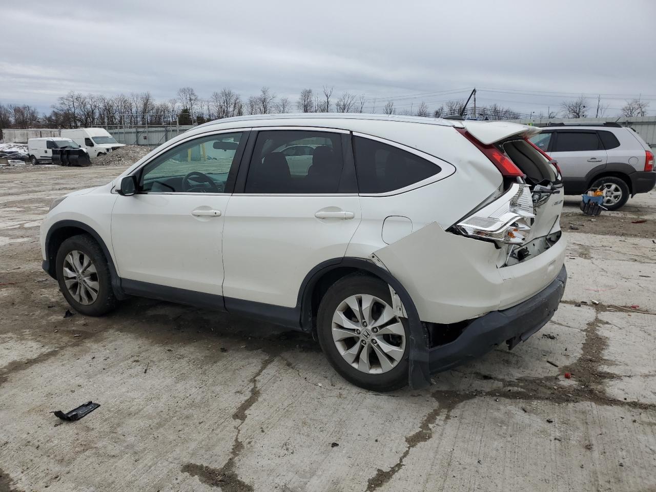 2013 Honda CR-V VIN 5J6RM4H73DL012551 Copart auction photo, rear end / side damage thumbnail 2