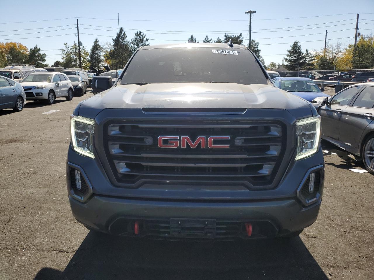 2021 GMC Sierra VIN 1GTP9EED2MZ311086 Copart auction photo, side damage thumbnail 5